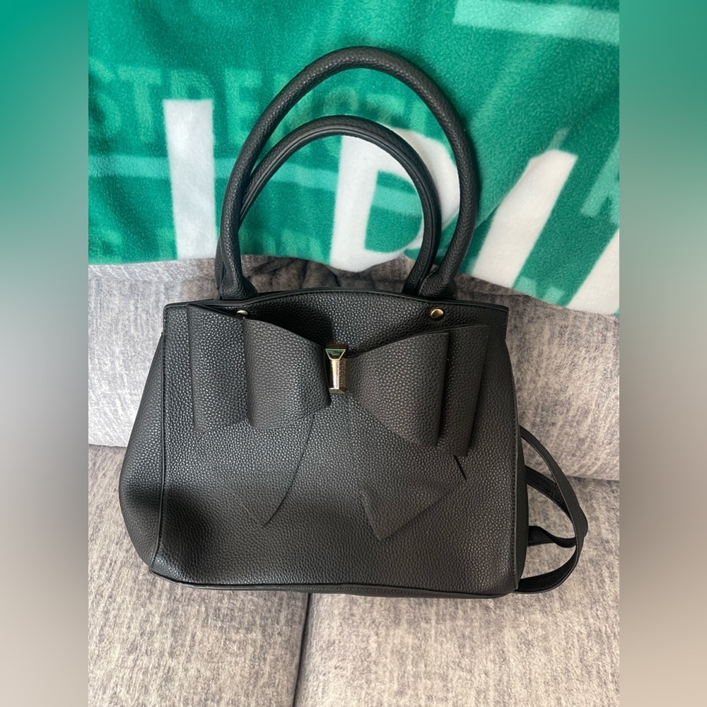 Crossi Black Bow Purse